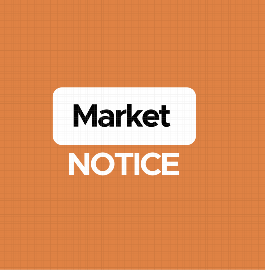 Market Notice